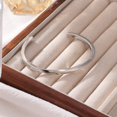 Twisted Open Bangle