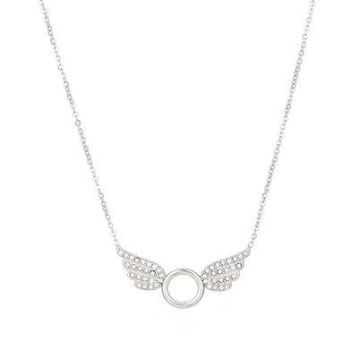 Angel Wings Necklace - The Silver Goose SA