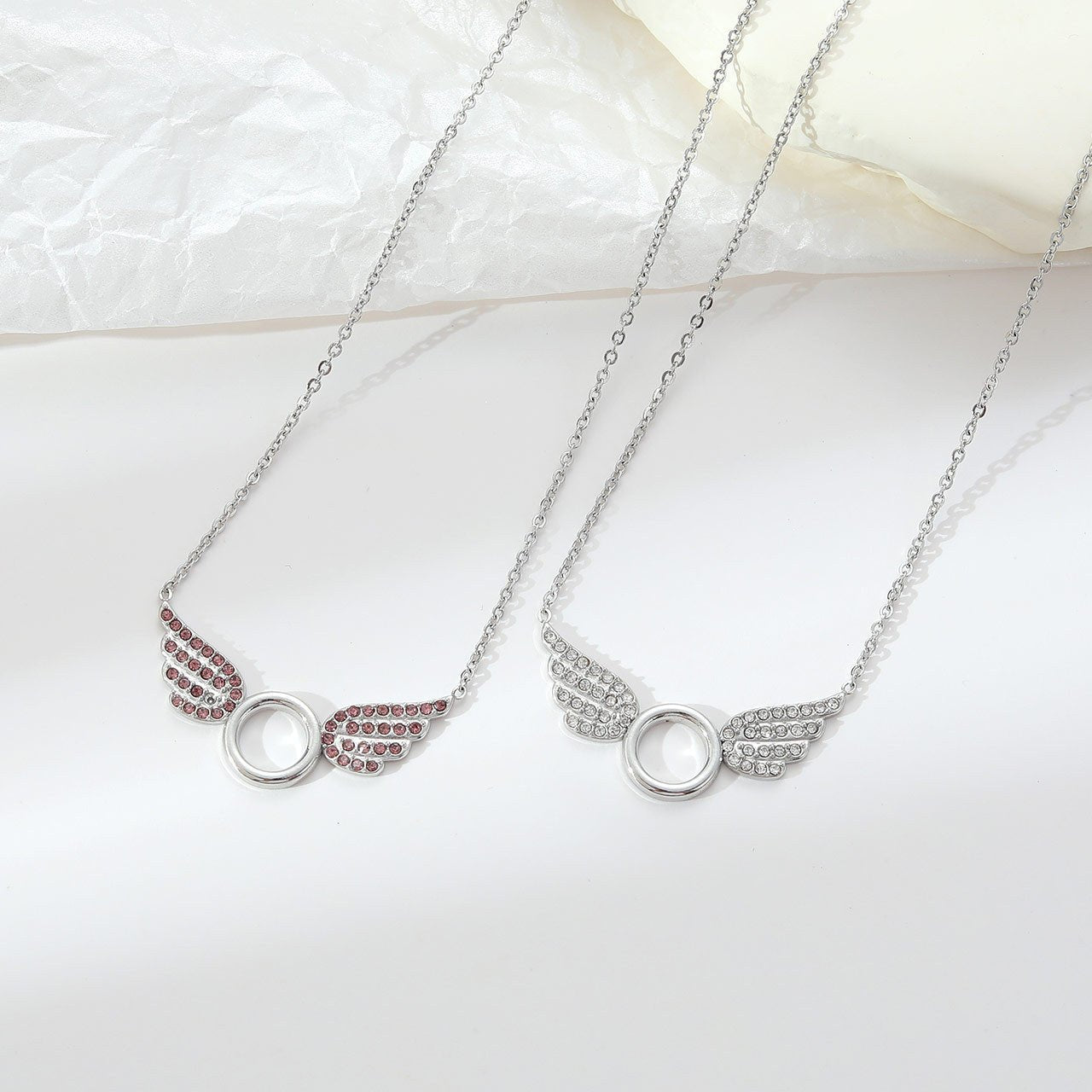 Angel Wings Necklace - The Silver Goose SA