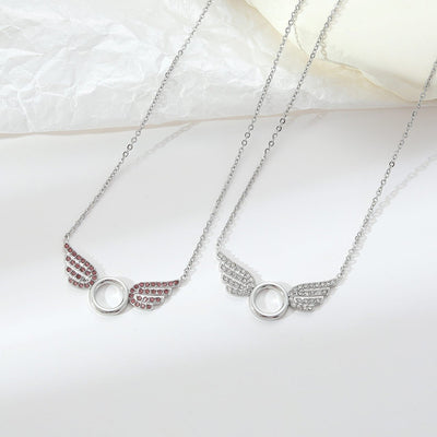 Angel Wings Necklace - The Silver Goose SA