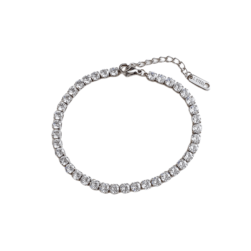 Sparkling Stones Tennis Bracelet - The Silver Goose SA