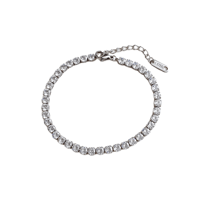 Sparkling Stones Tennis Bracelet - The Silver Goose SA