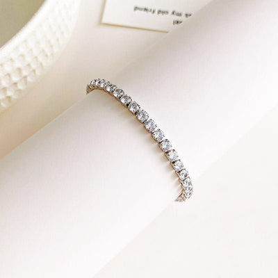 Sparkling Stones Tennis Bracelet - The Silver Goose SA