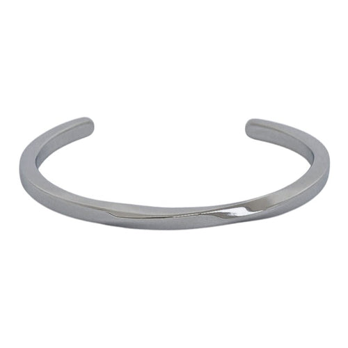 Twisted Open Bangle - The Silver Goose SA