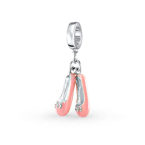 Ballet Pumps Pendant Charm - The Silver Goose