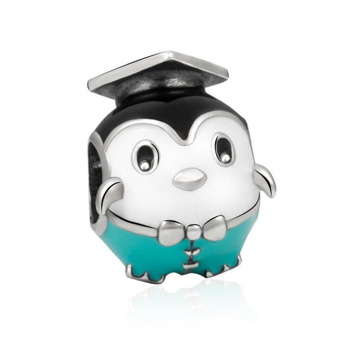 Graduation Penguin Charm - The Silver Goose