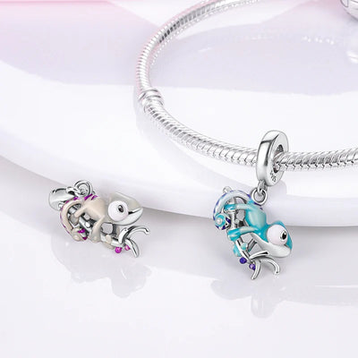 Real Colour Changing Chameleon Charm