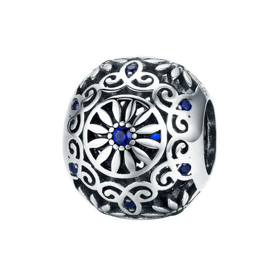 Intricate Bead Charm - The Silver Goose