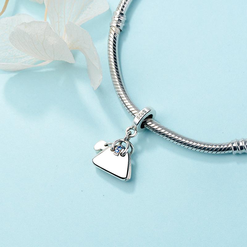 Little Handbag Charm - The Silver Goose