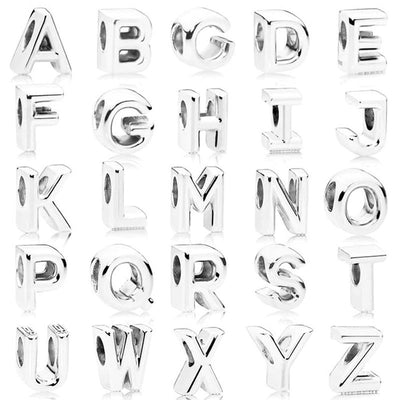 Alphabet Letters Charm - The Silver Goose