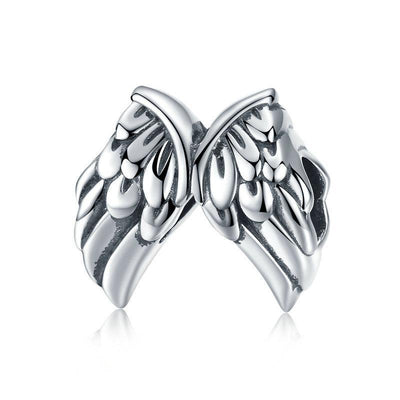 Angel Wings Charm - The Silver Goose