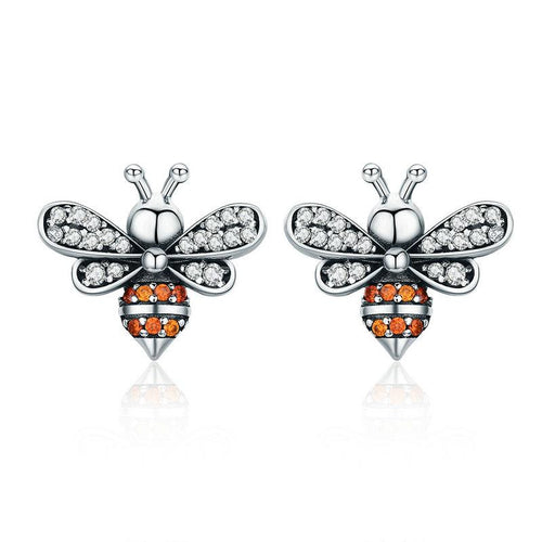 Bee Earrings - The Silver Goose