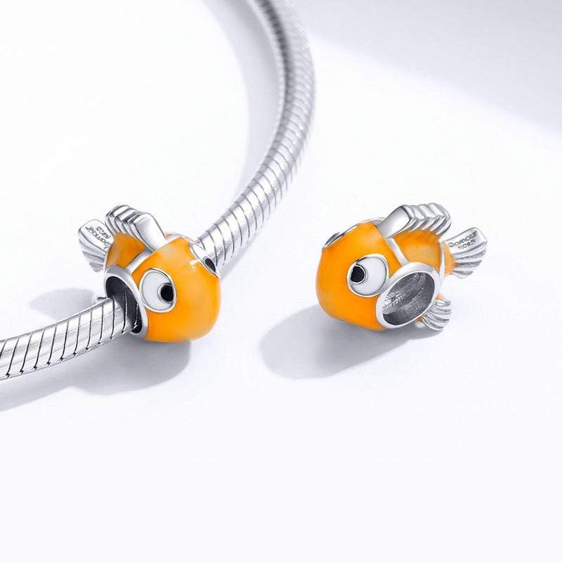 Clownfish Charm - The Silver Goose