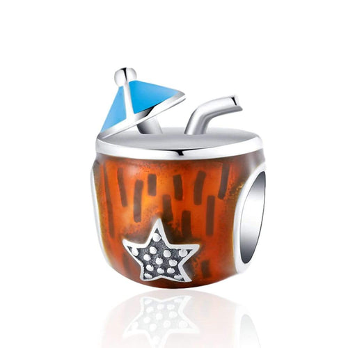 Coconut Cocktail Charm - The Silver Goose