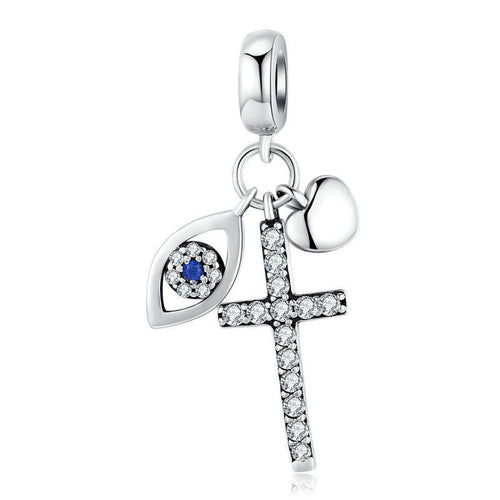 Cross Pendant Charm - The Silver Goose