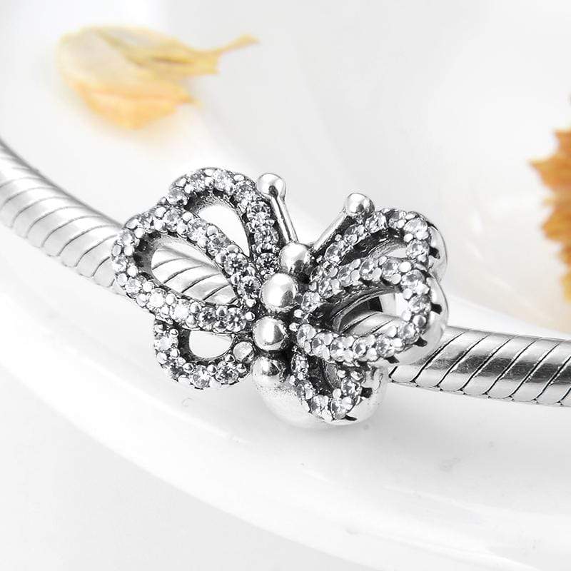 Dazzling Butterfly Stopper - The Silver Goose