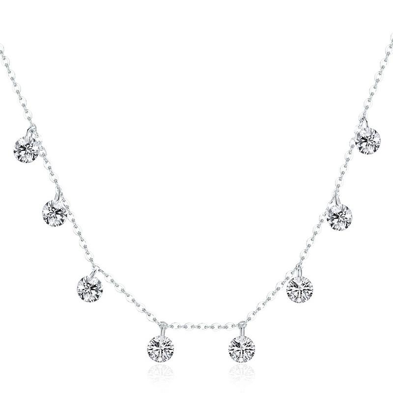 Dazzling Stone Necklace - The Silver Goose