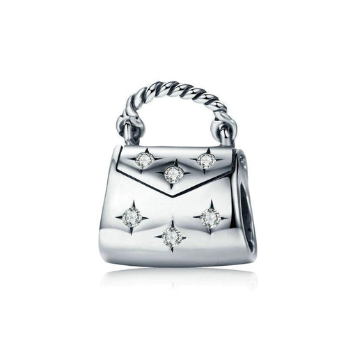 Dazzling Handbag Charm - The Silver Goose