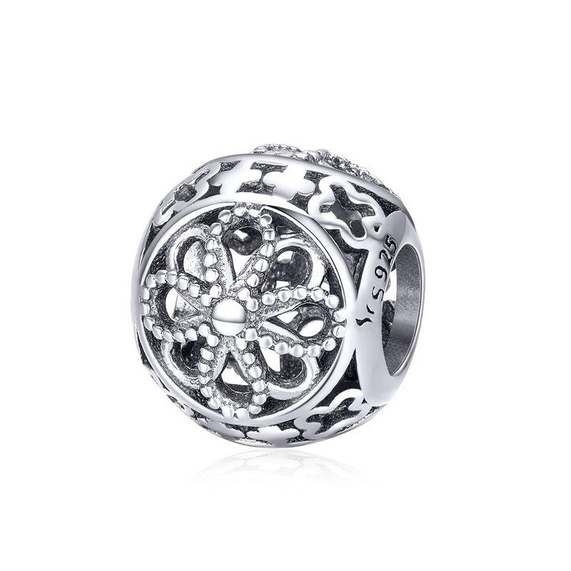Flower Bead Charm - The Silver Goose