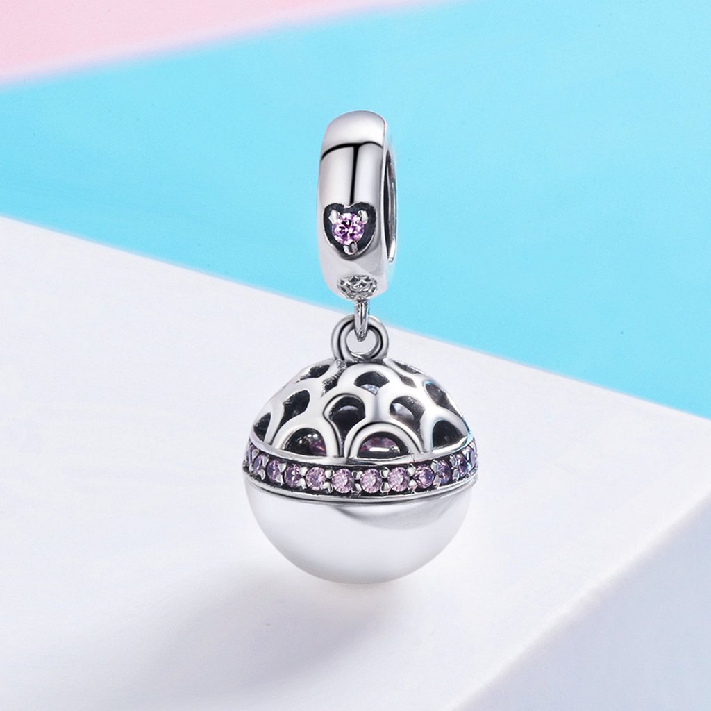 Gift Ball Pendant Charm - The Silver Goose