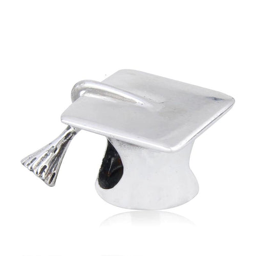 Graduation Hat Charm - The Silver Goose