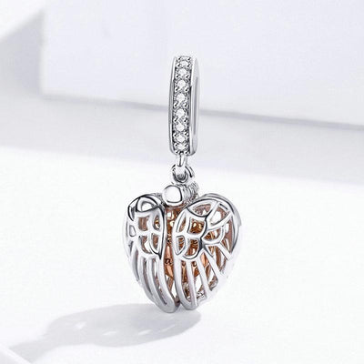 Guardian Wings Pendant Charm - The Silver Goose