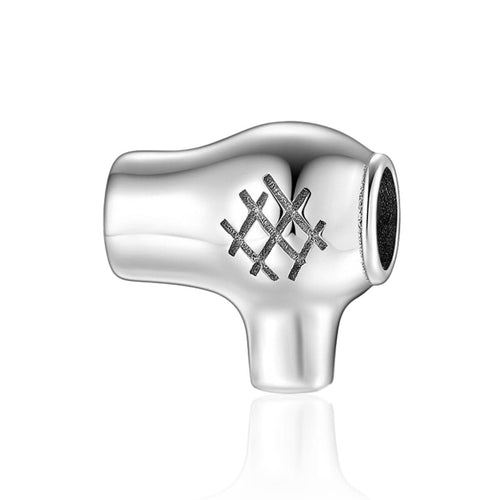 Hairdryer Charm - The Silver Goose