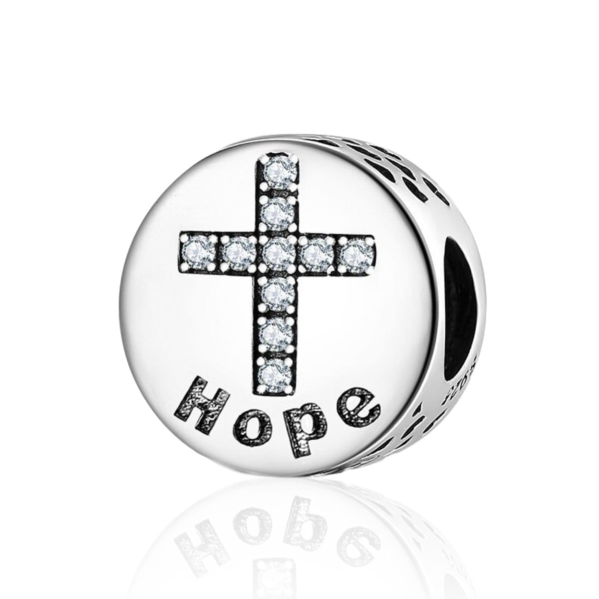 Hope Cross Charm - The Silver Goose
