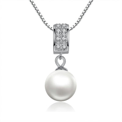 Pearl Pendant Necklace - The Silver Goose