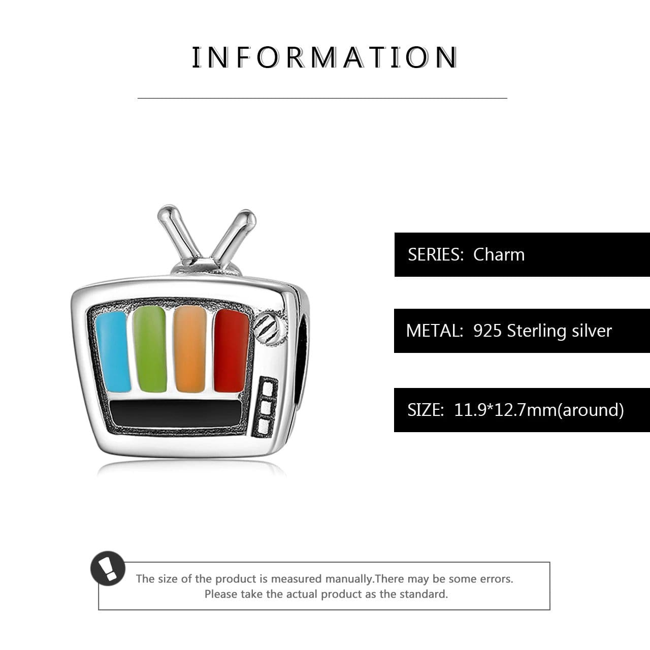 Retro TV Charm - The Silver Goose