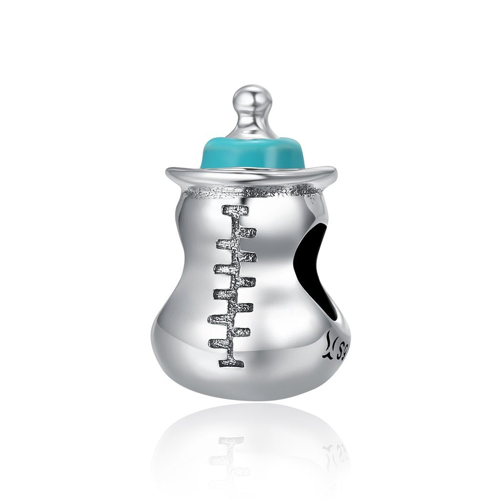 Baby Milk Bottle Charm - The Silver Goose