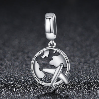 Travel Pendant Charm - The Silver Goose