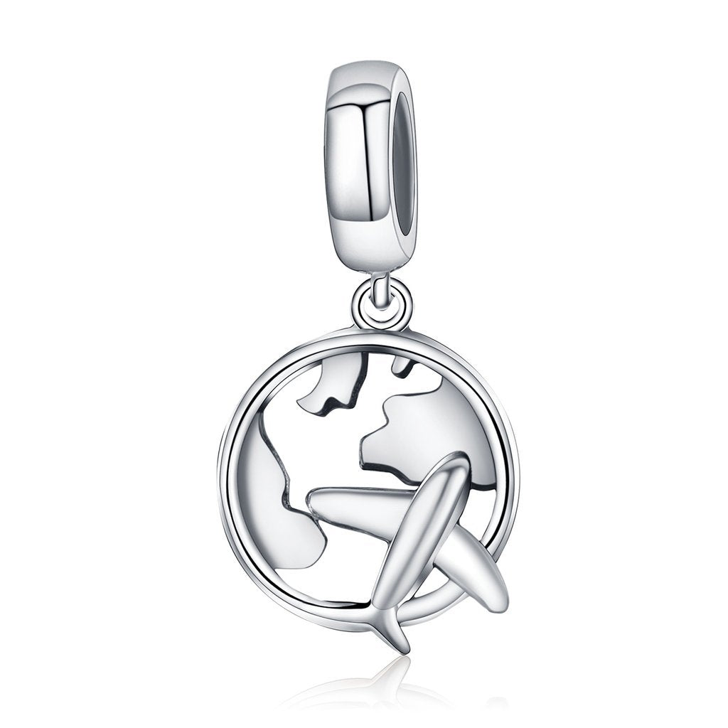 Travel Pendant Charm - The Silver Goose